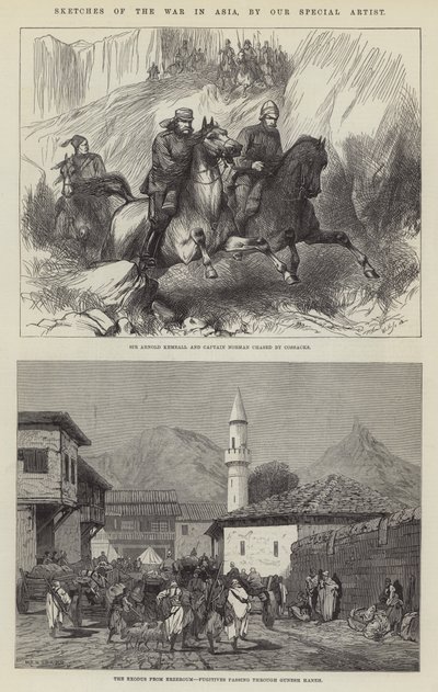 Croquis de la guerre en Asie - Charles Auguste Loye